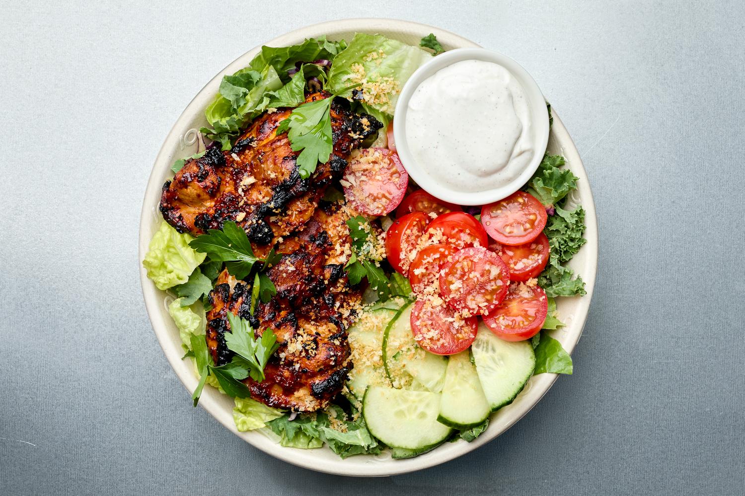 Seiz'a Caesar + Harissa Honey Thighs