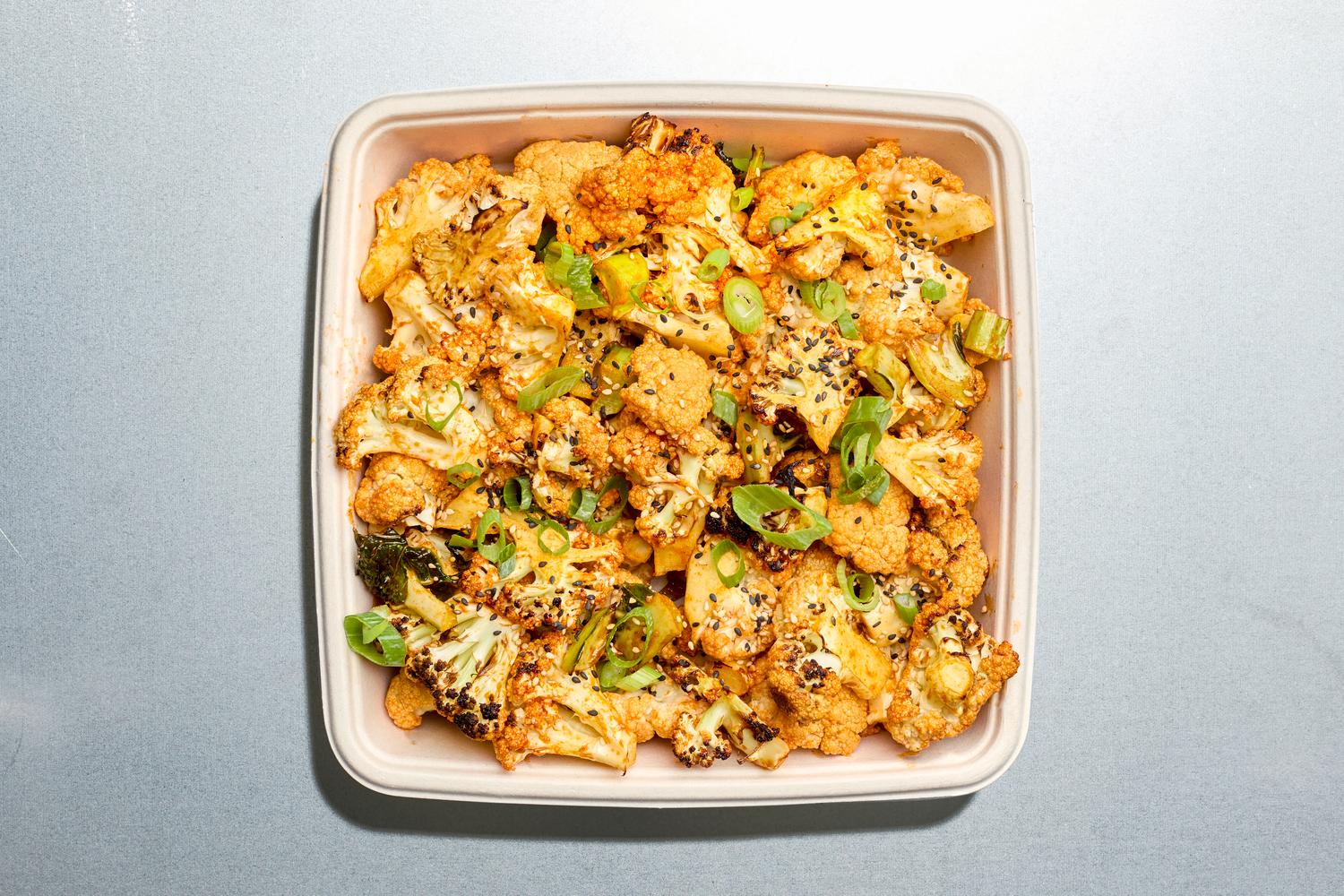 Spicy Sesame Cauliflower