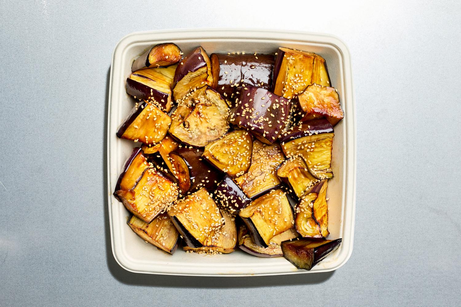 Glazed Aubergine