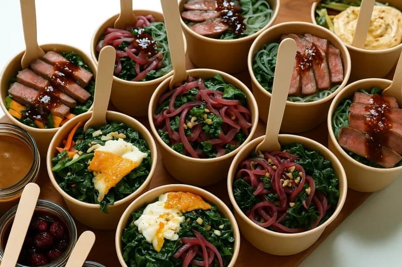 Tagliatelle Pasta Pots