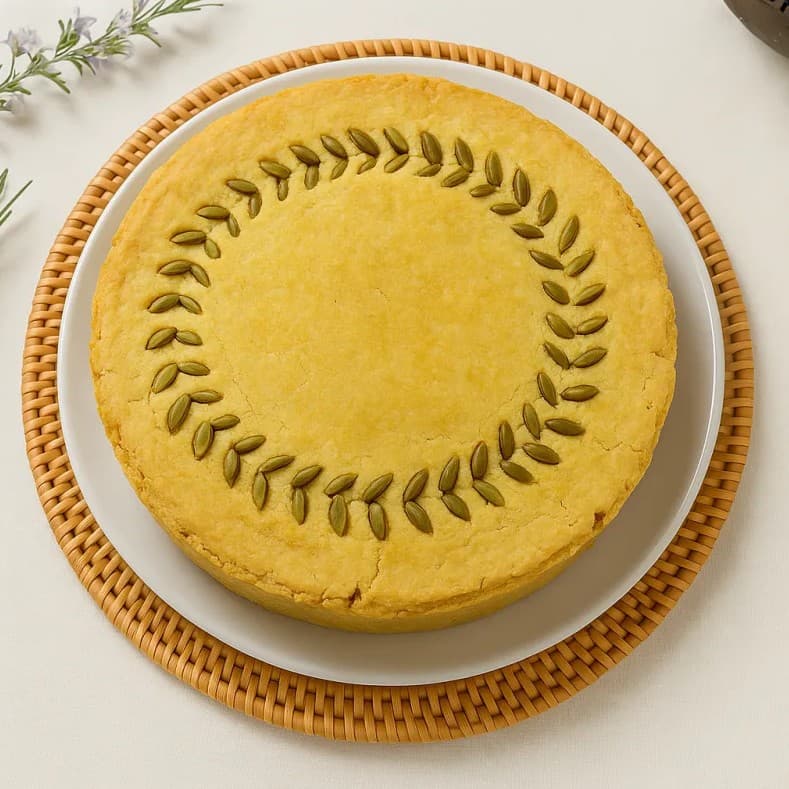Feijoa, Apple, Coconut Pie (Whole)