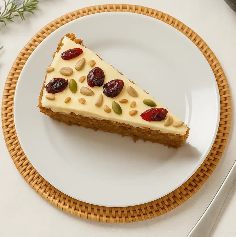 Gia's Carrot Cake Slice