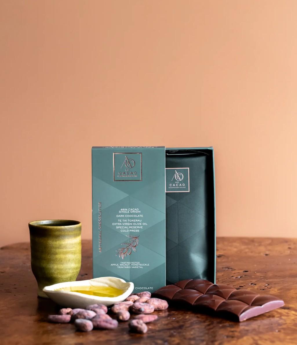 65% Te Tai Tokerau EVOO Dark Chocolate