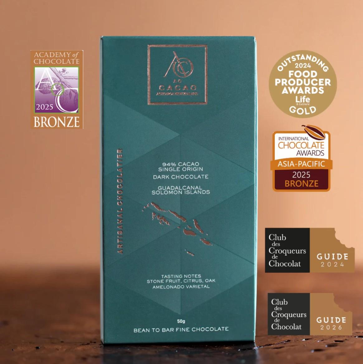 94% Single Origin Dark Choc Guadalcanal