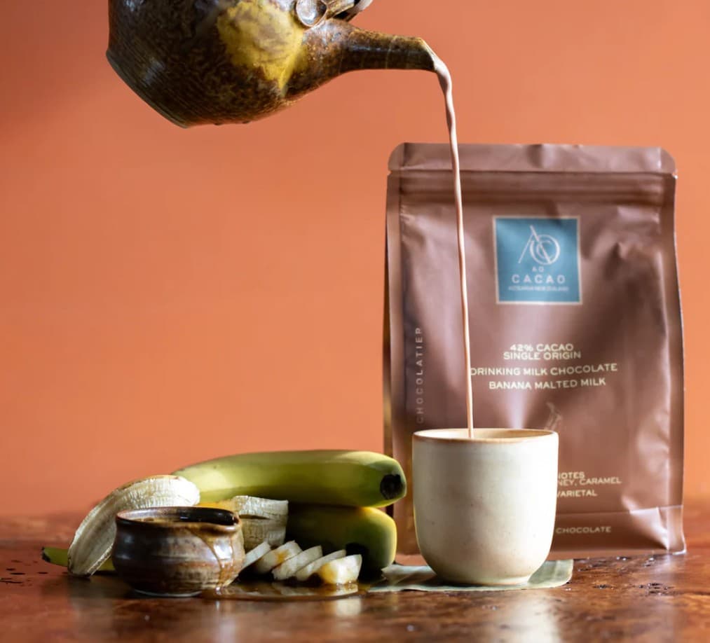 42% Banana Malted Milk Drinking Chocolate