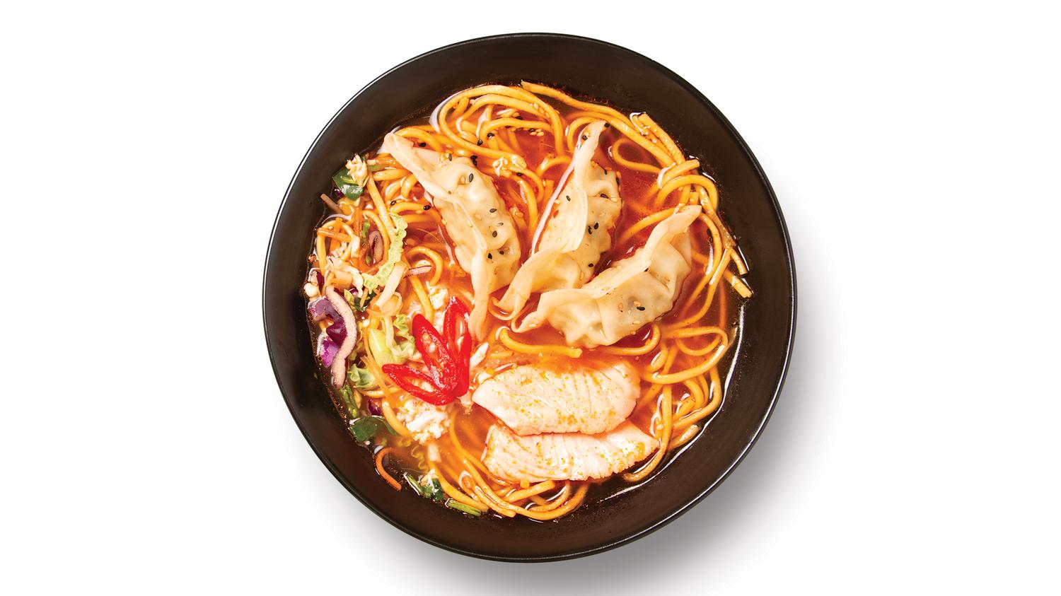 Prawn Gyoza Ramen
