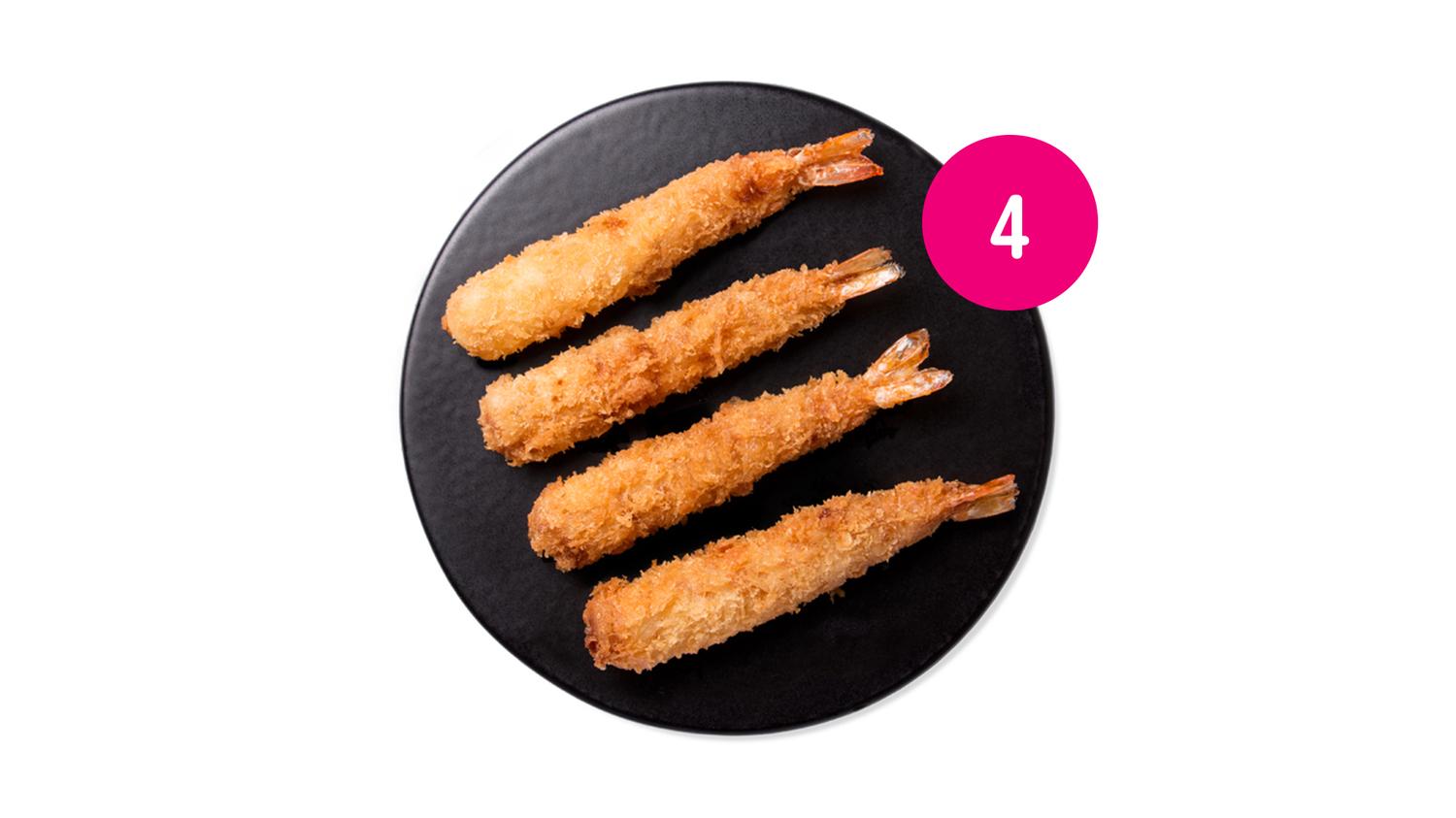 Prawn Katsu 4 Pcs