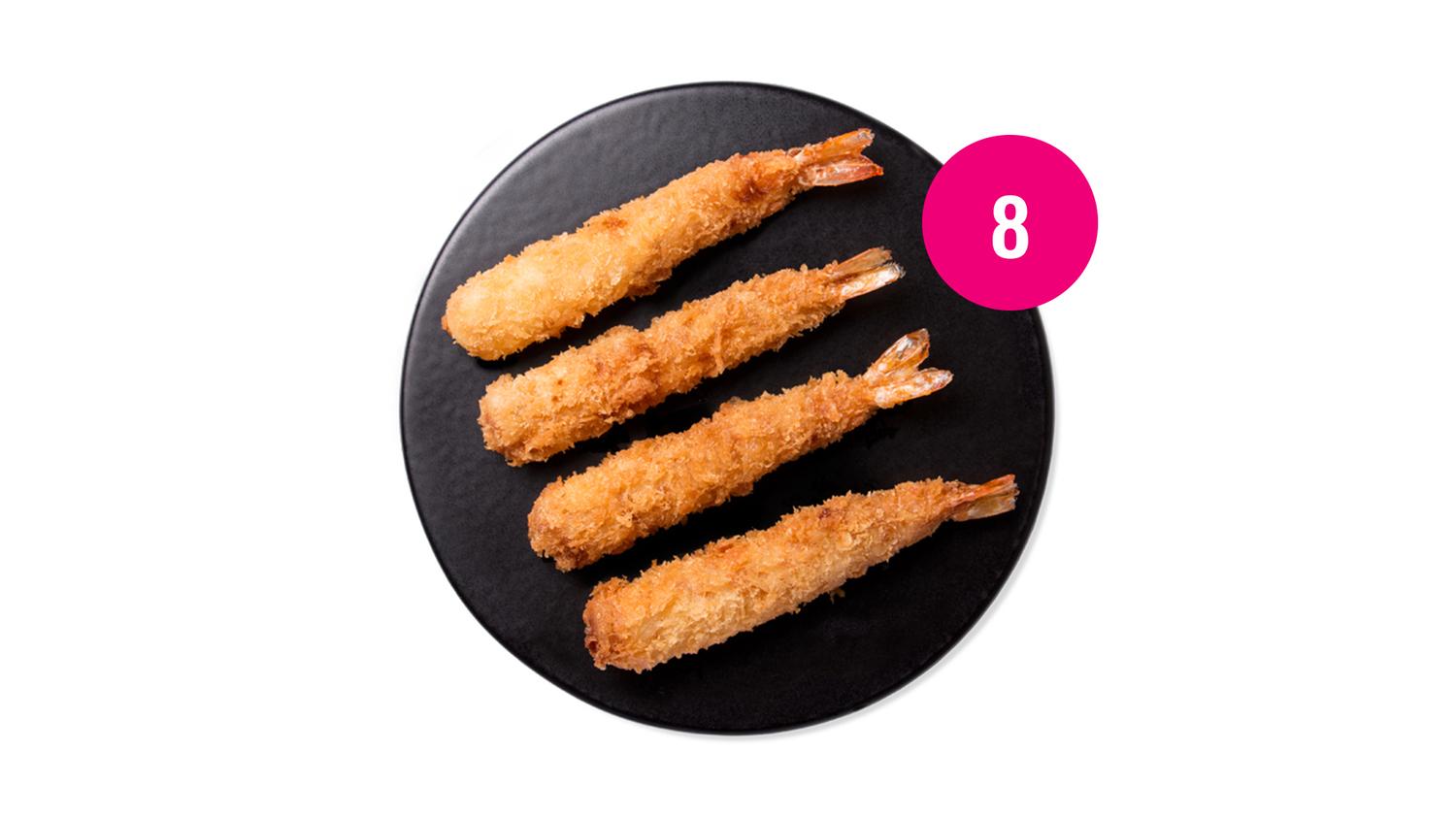Prawn Katsu 8 Pcs