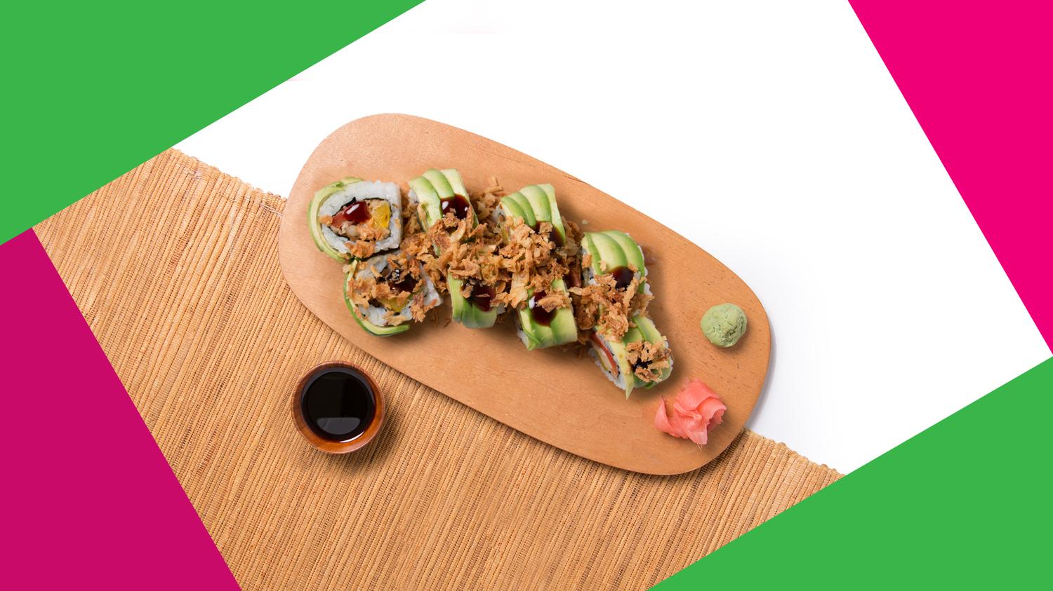 Vegan Dragon Roll