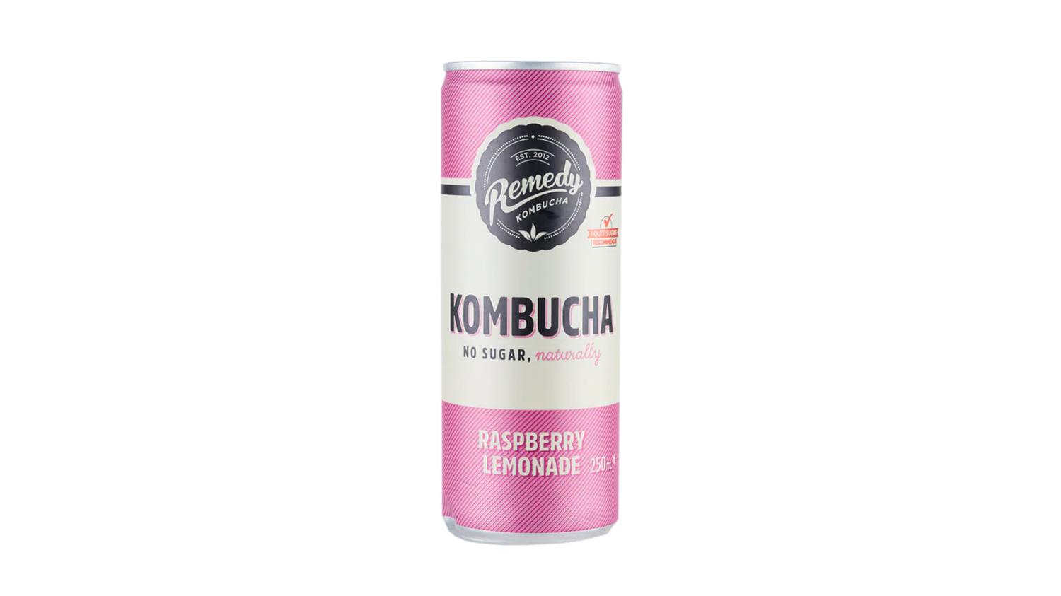 Kombucha Raspbery Lemonade