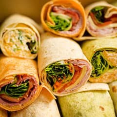 Generously Filled Wraps