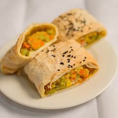 Our Homemade Veggie Rolls