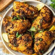 Chermoula Chicken Maryland with Spiced Yoghurt