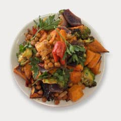 Roast Veg Chickpea Romesco Salad (Small Platter)