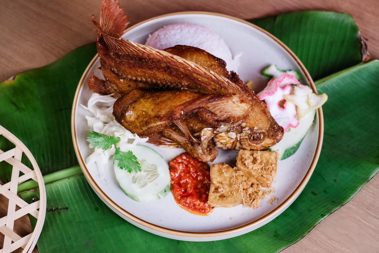 Ikan Joget with Rice