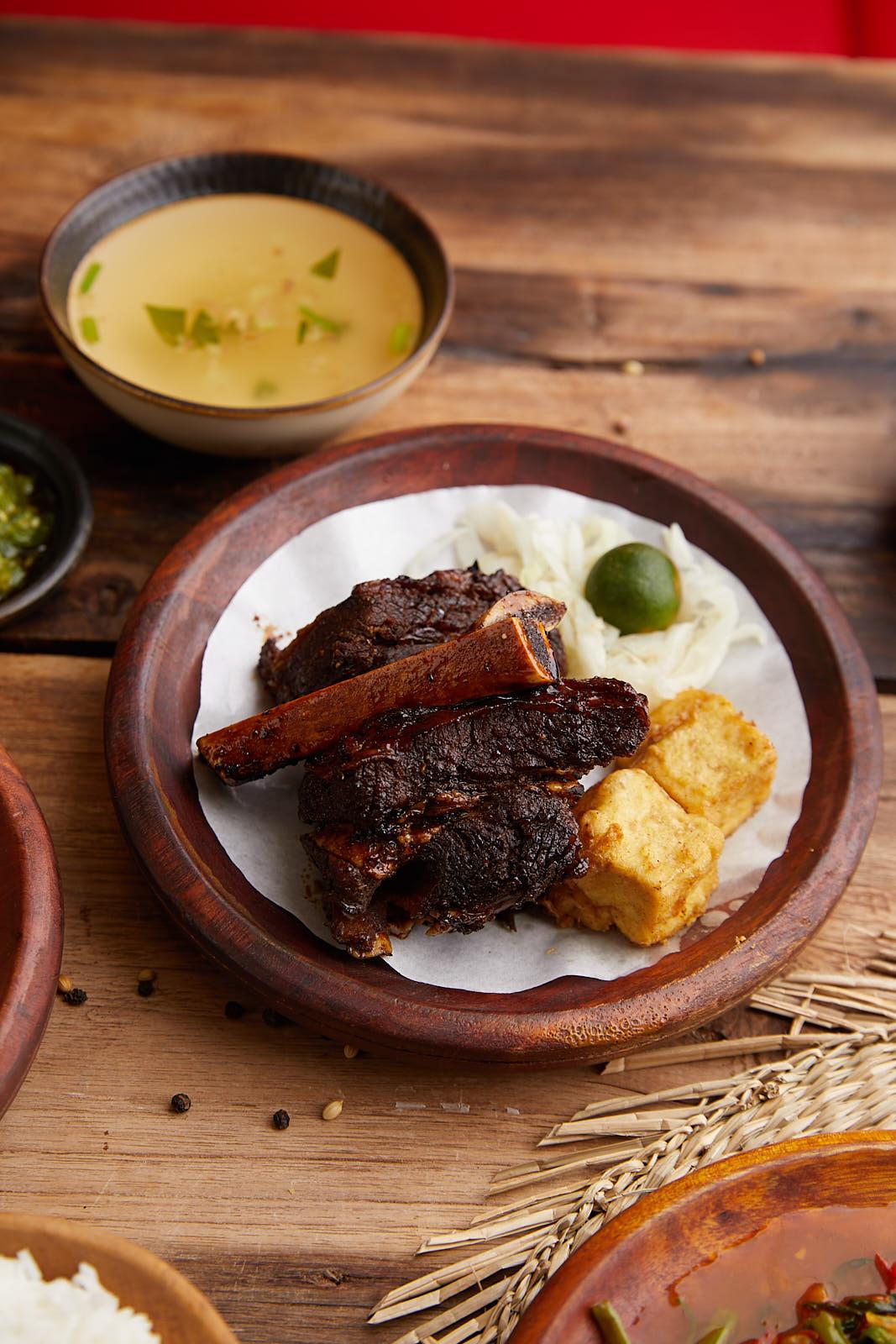 Iga Bakar with Rice