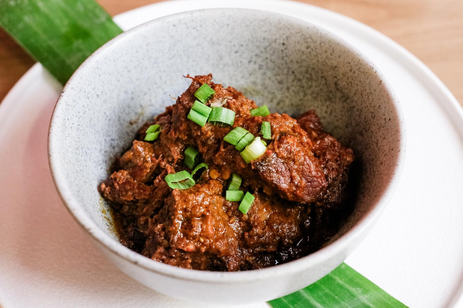 Rendang Sapi with Rice