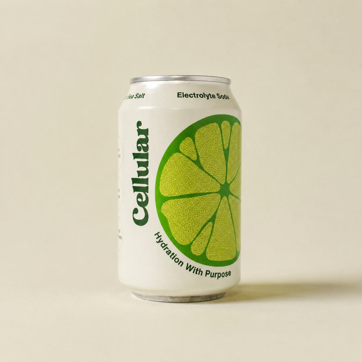 Cellular Lime Sea Salt Soda