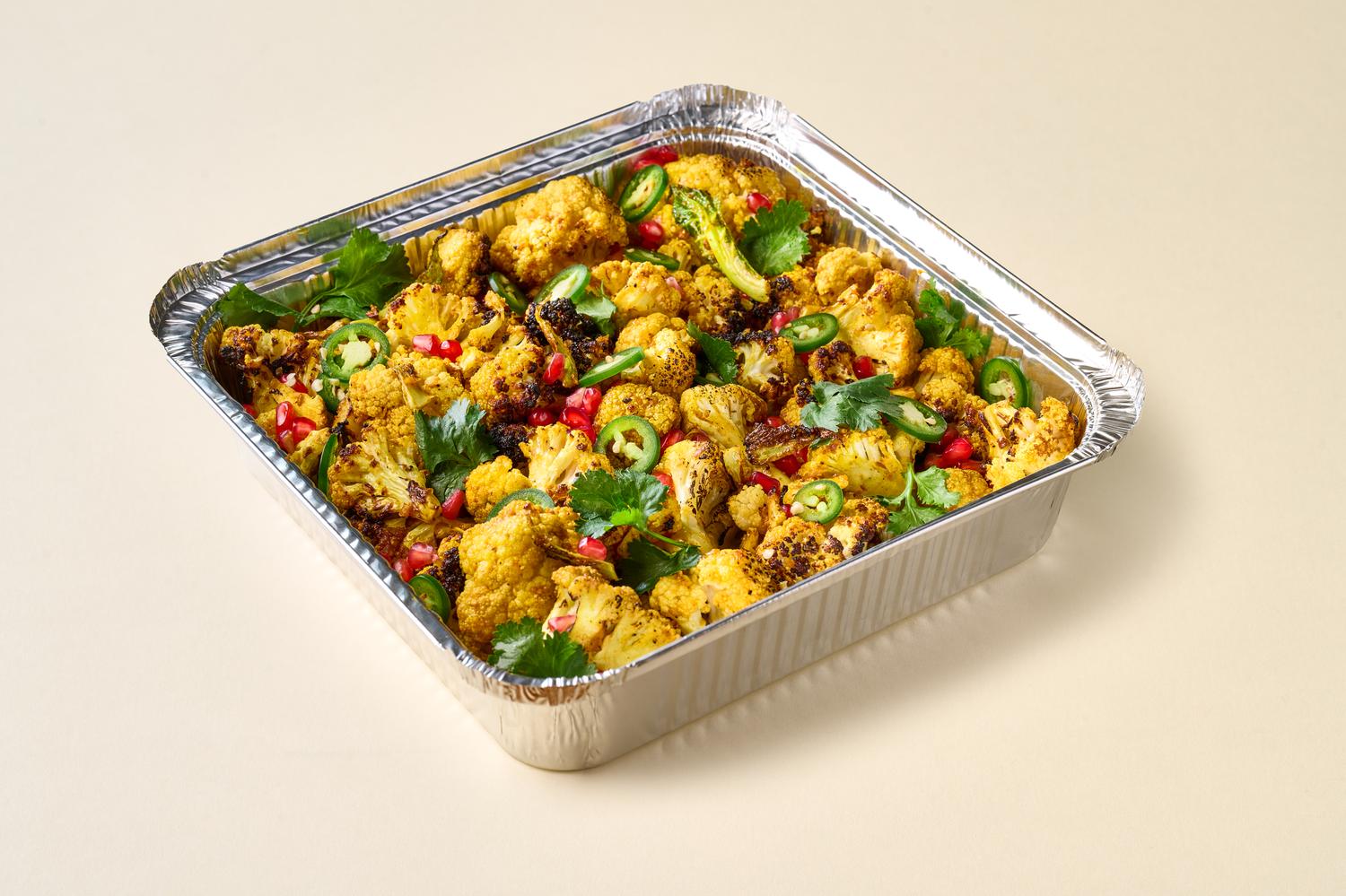 Golden Roasted Cauliflower
