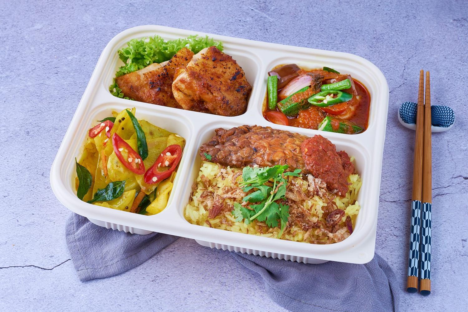 Indonesian Bento Box