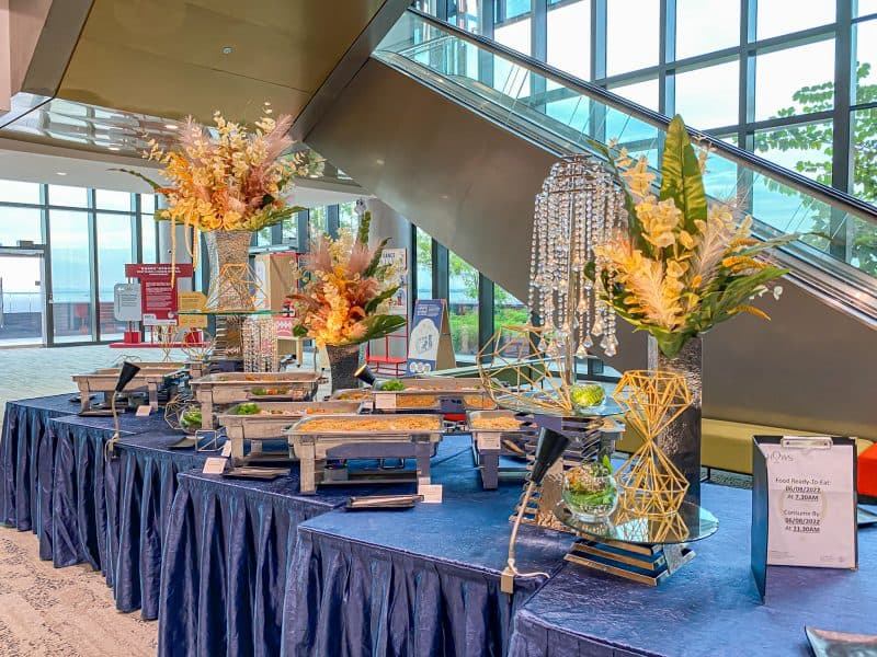 Deluxe International Buffet Menu A