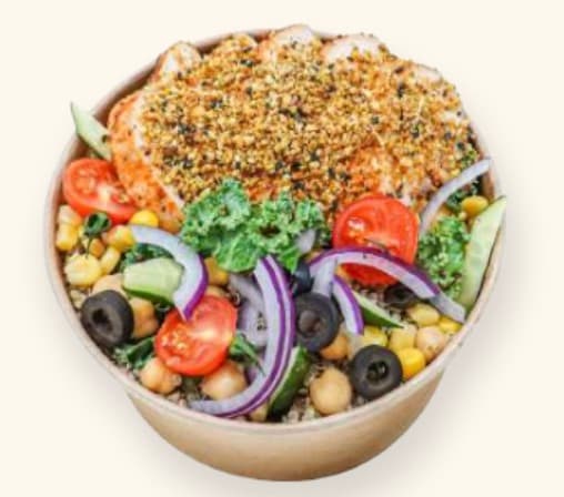 Chickpea & Quinoa Salad Bowl