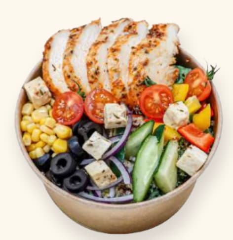 Mediterranean Chicken Quinoa Salad