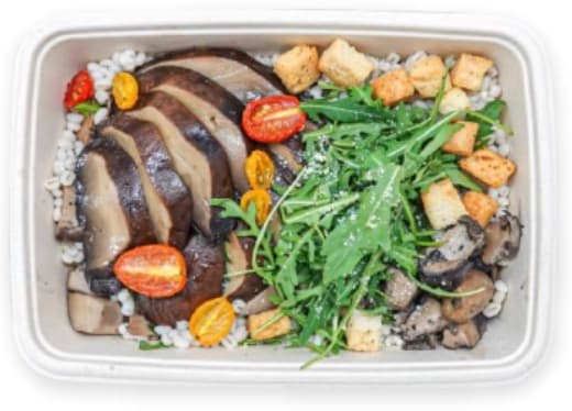 Confit Portobello Mushroom Salad Box