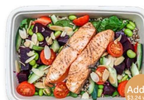 Quinoa & Edamame Salad Box
