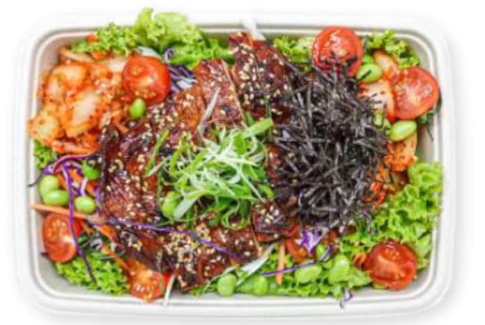 Korean Kimchi Salad Box