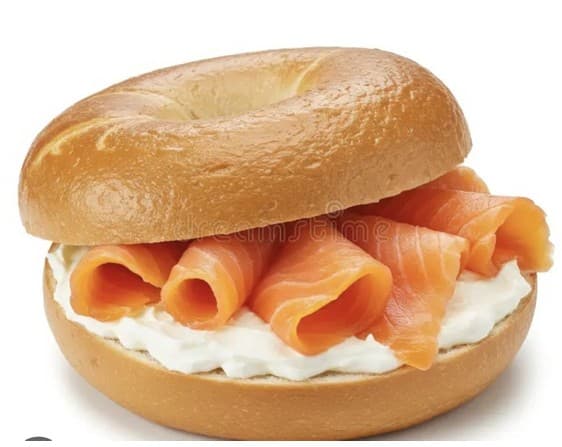Bagels Smoked Salmon Cream Cheese (2 Pieces)
