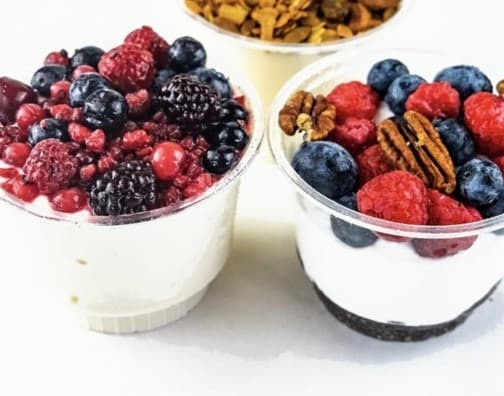 Yoghurt with Berries Cups