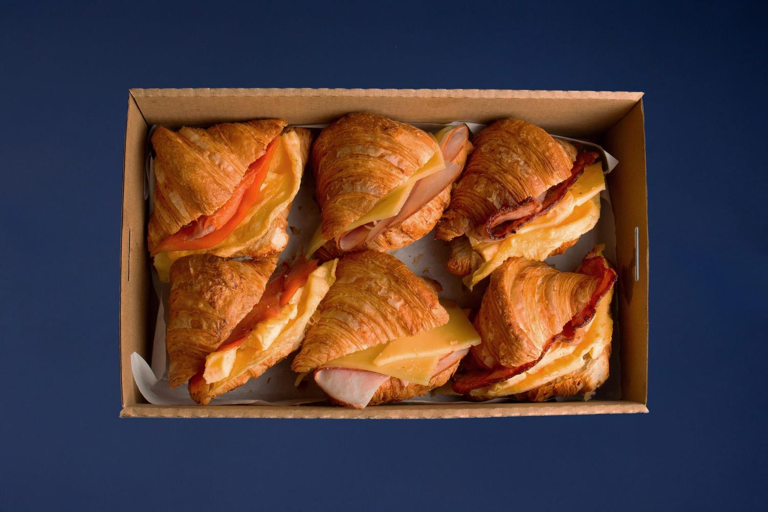 Mini Breakfast Croissants Box (Small)