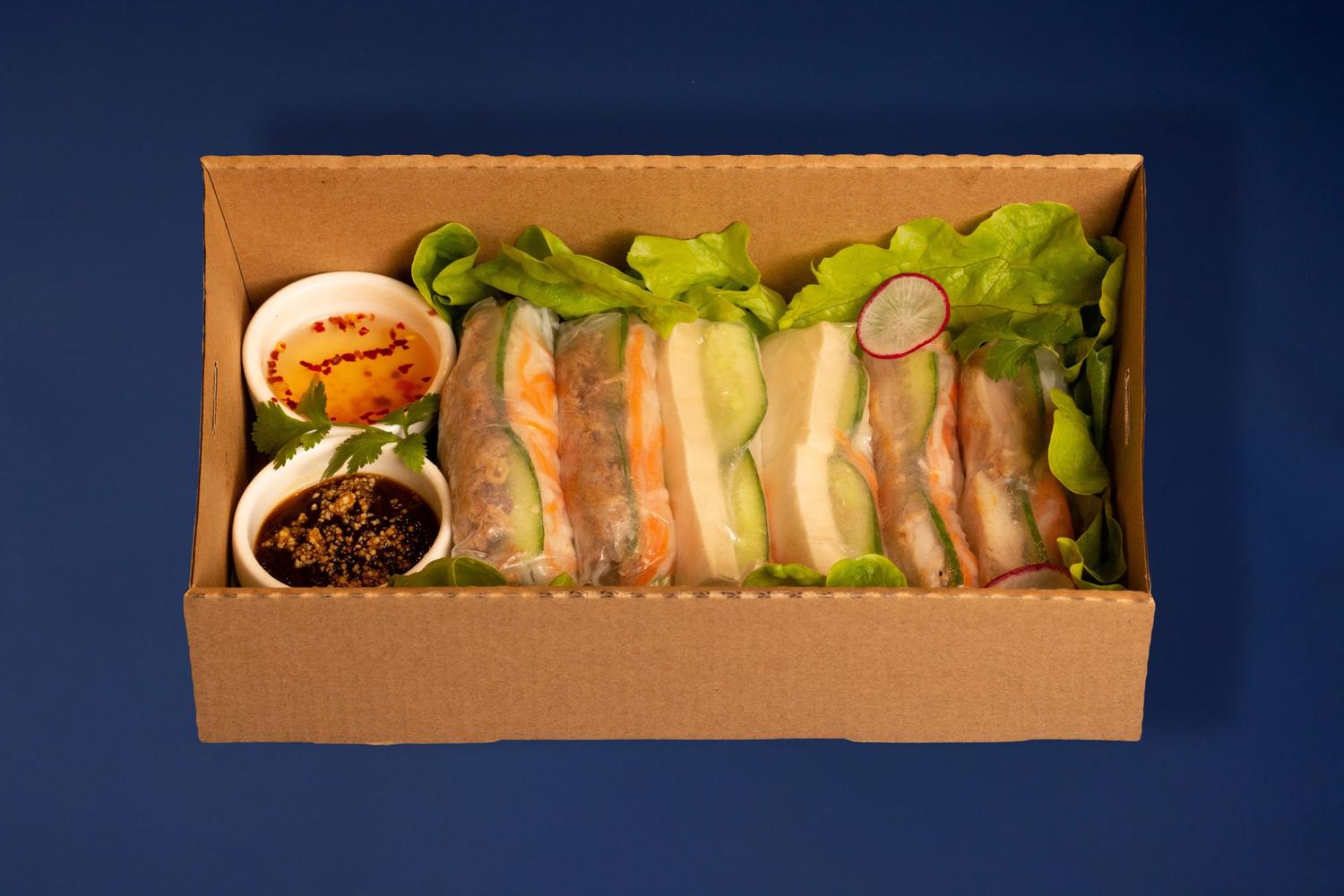 Rice Paper Rolls Box (Small)