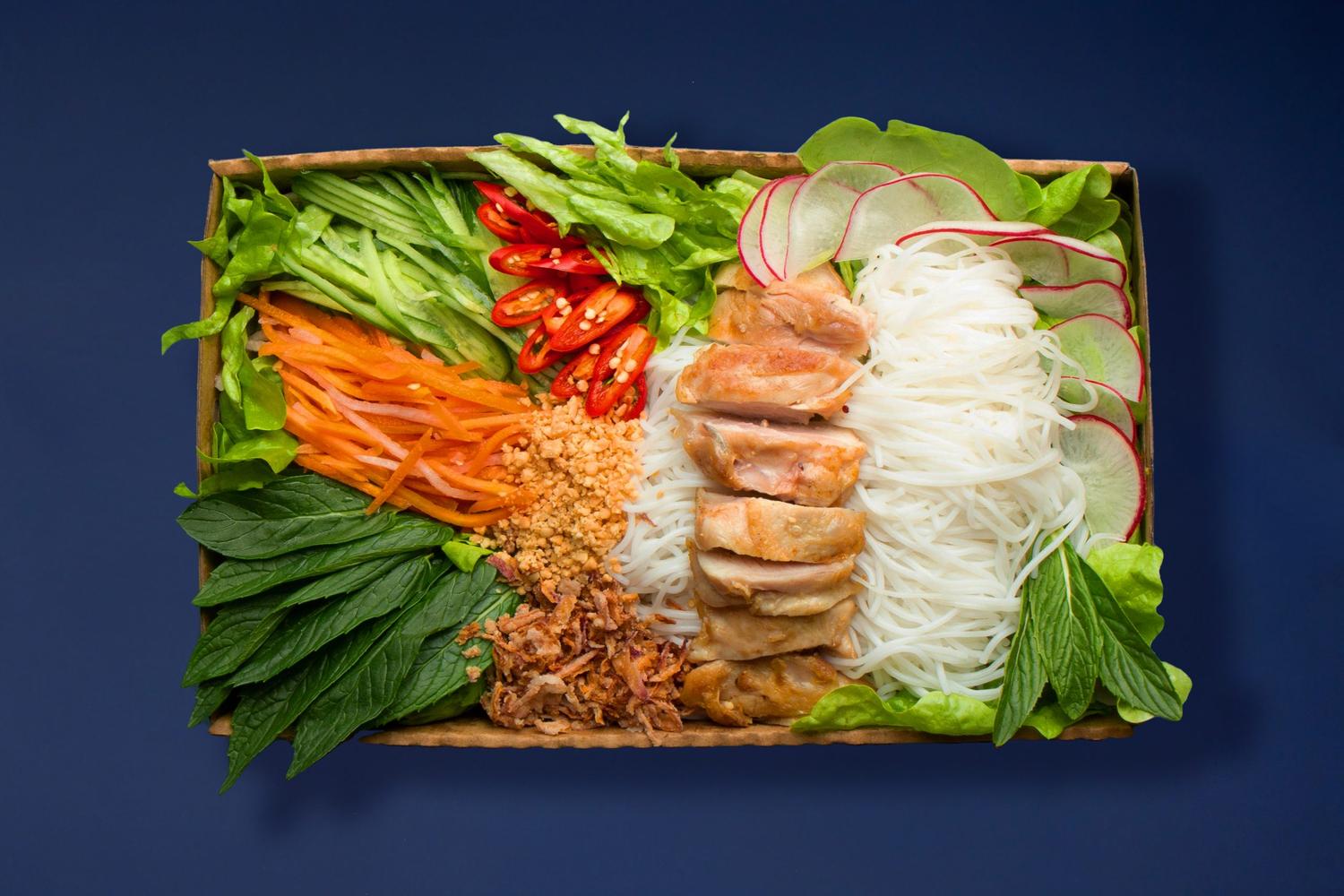Vermicelli Salad Platter (Small)