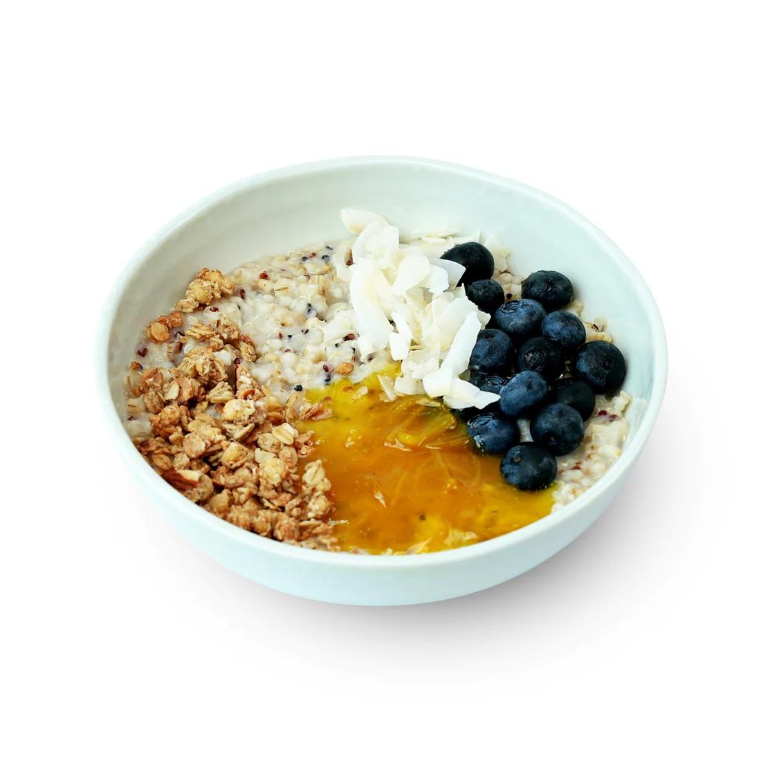 Earl Grey + Lemon Curd Oatmeal