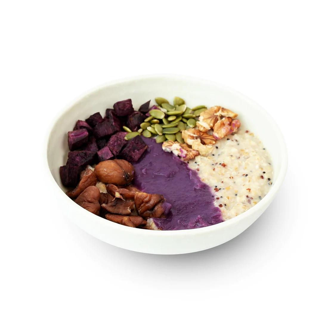 Chestnuts + Sweet Potato Oatmeal