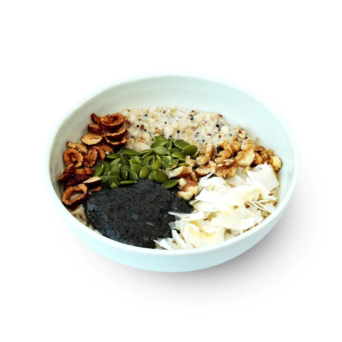 Black Sesame + Jujube Oatmeal