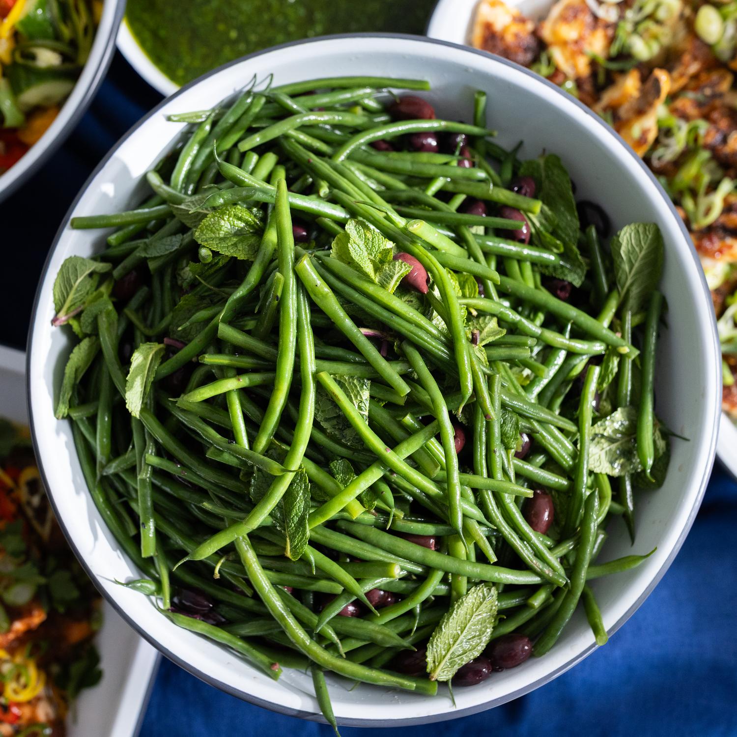 Green beans & olives