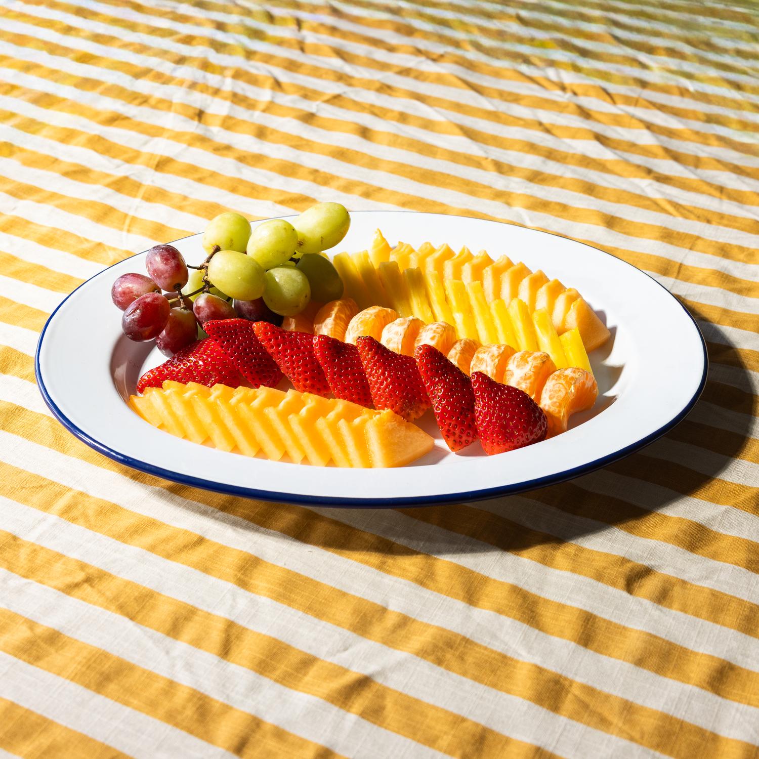 Fresh fruit platter