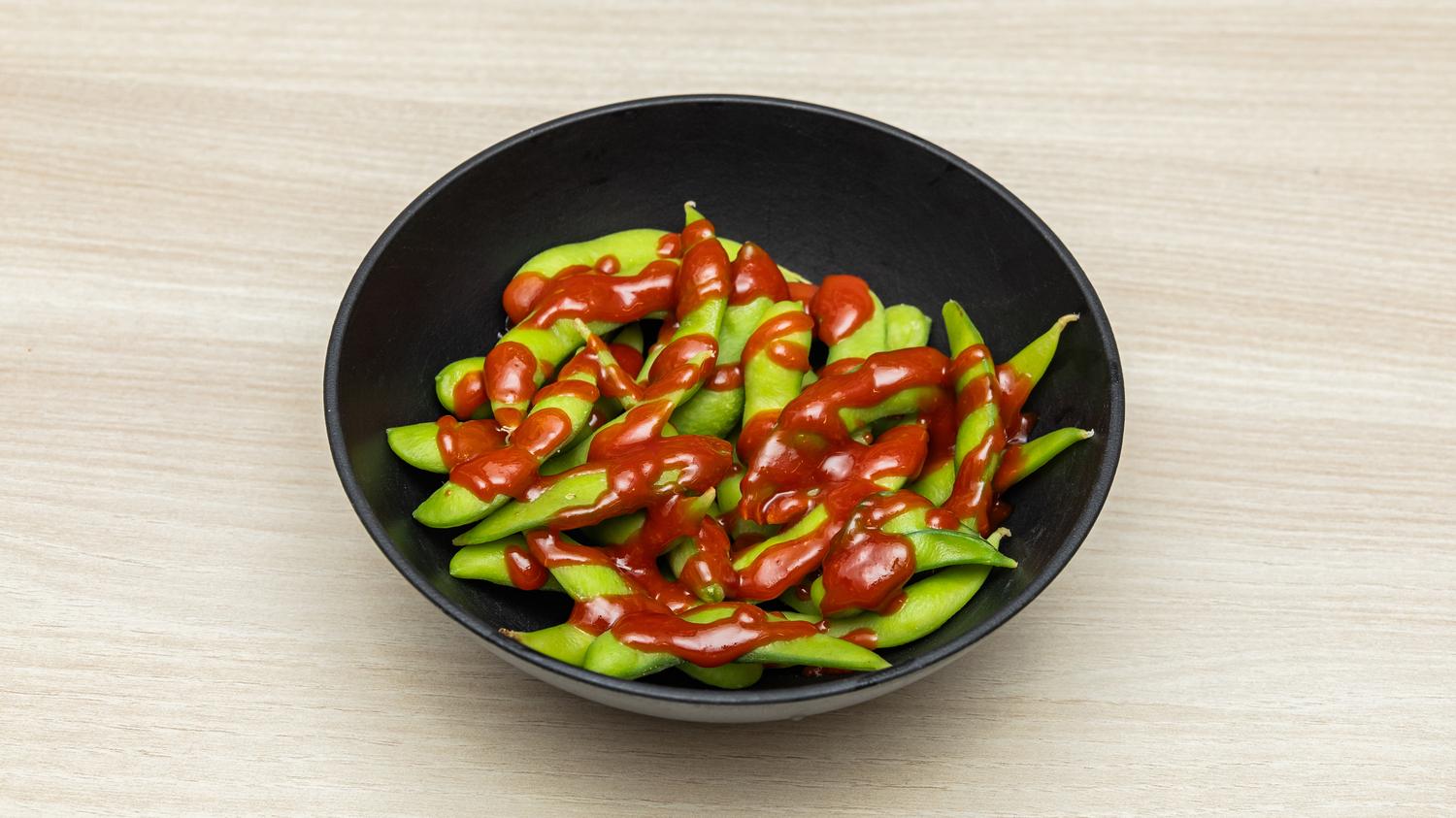 Steamed Edamame Spicy
