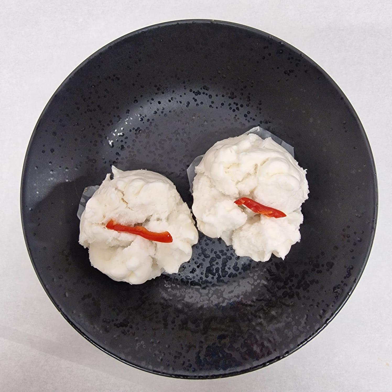 Steamed Chicken and Mushroom Bun