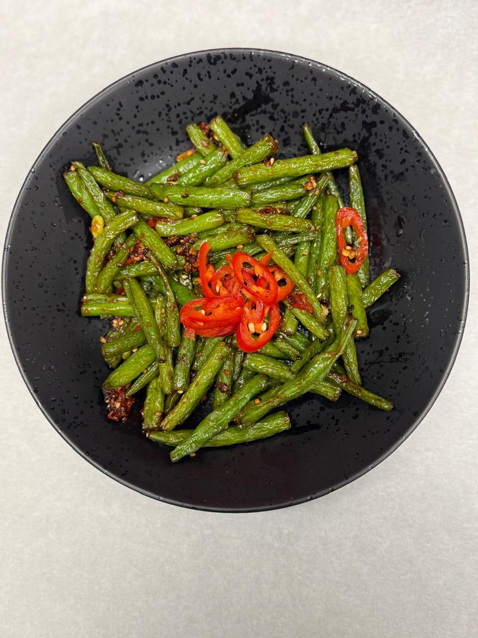 Green Beans with Chilli & Garlic