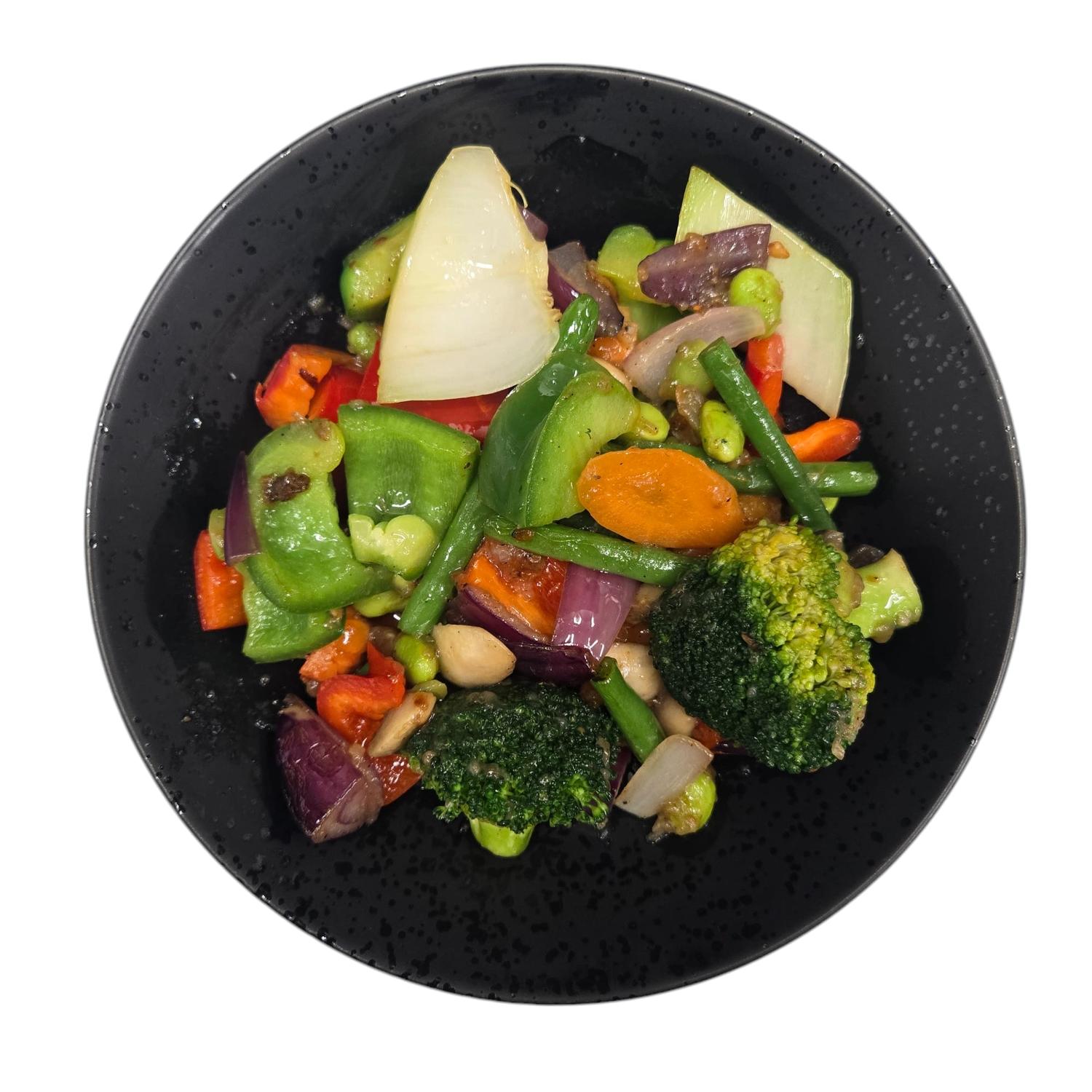 Assorted Veggies Tossed in Garlic (Mild)