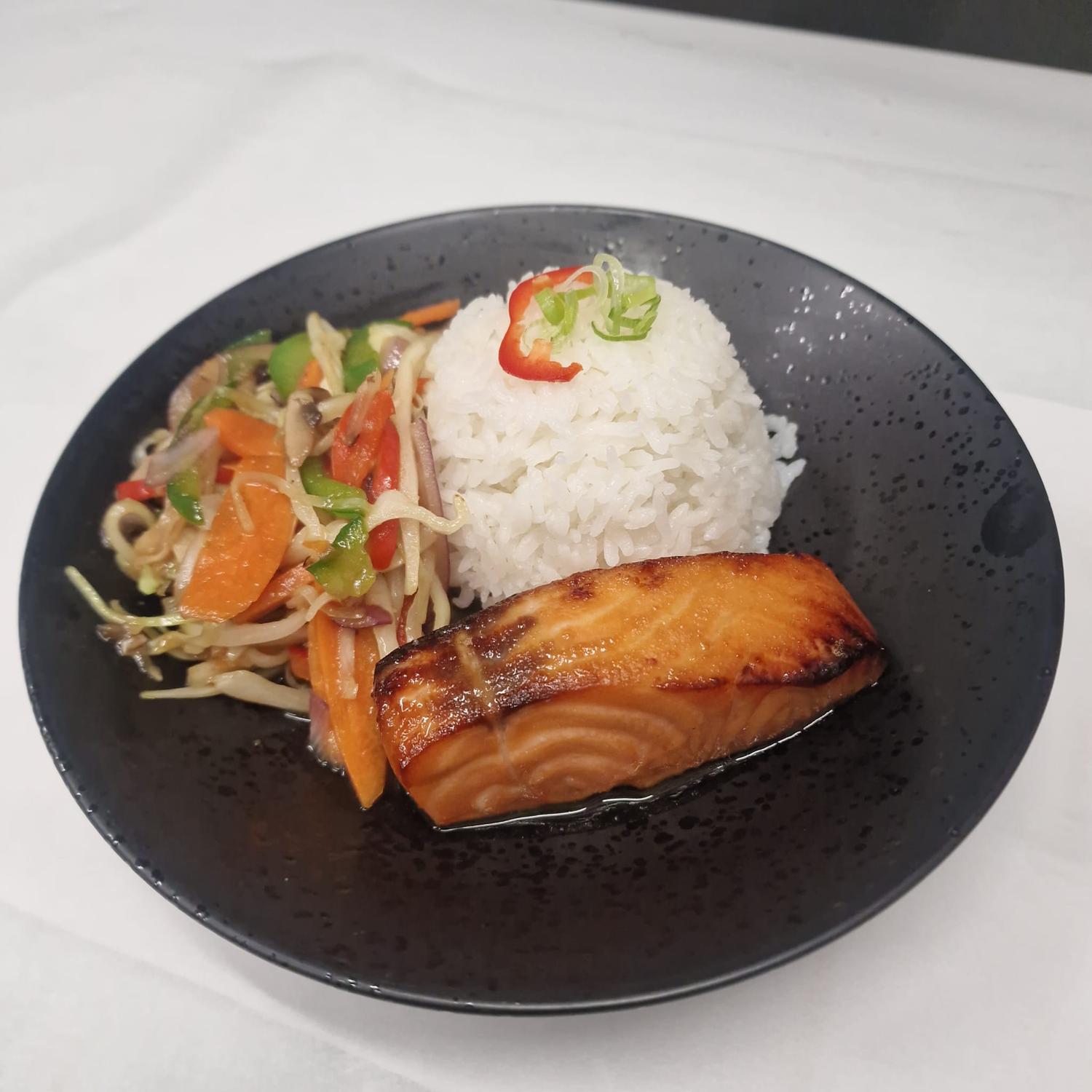 Miso Glazed Salmon