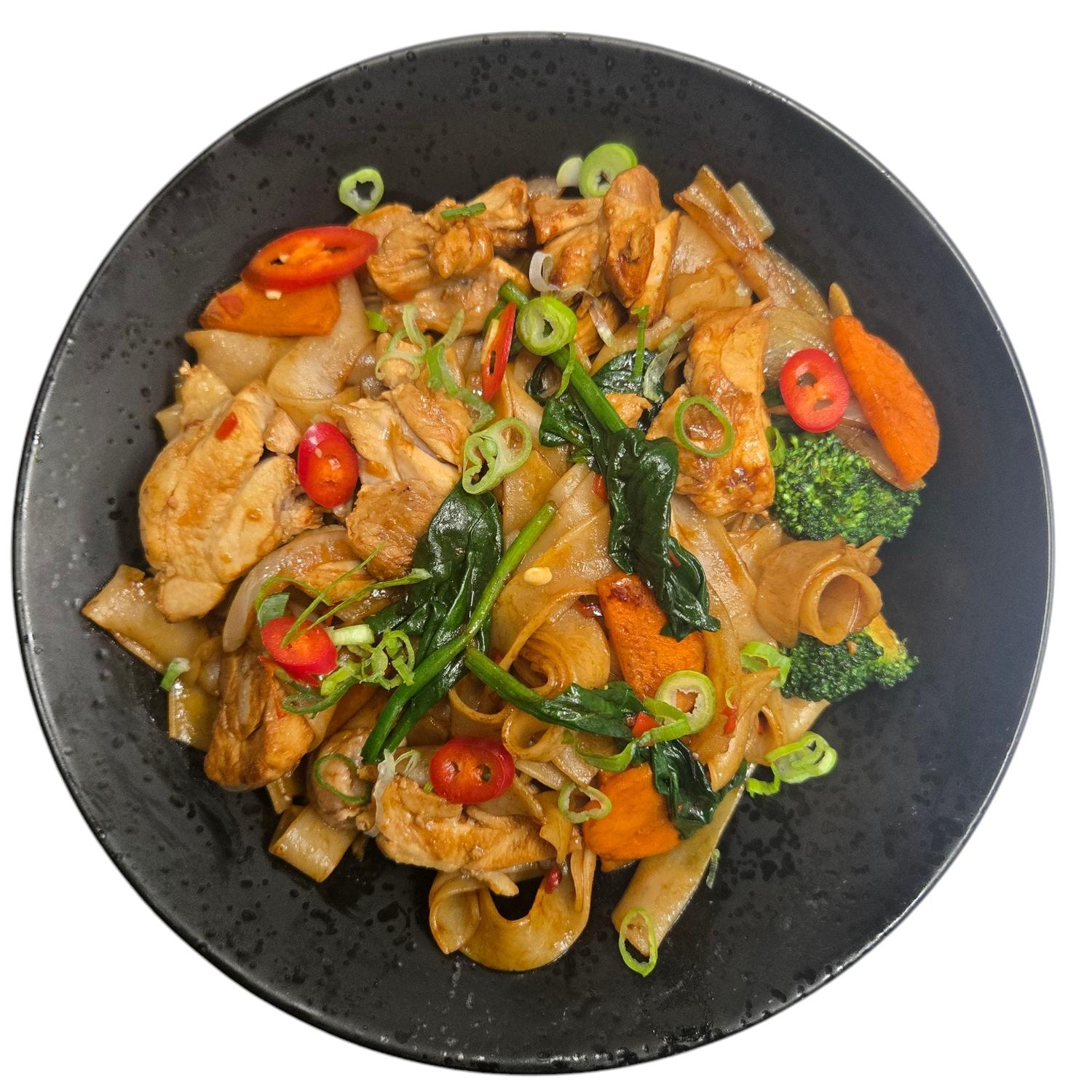Drunken Noodles with Chicken