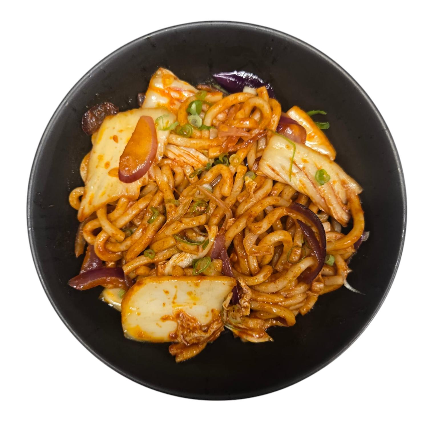 Spicy Bokkeum Udon Prawn