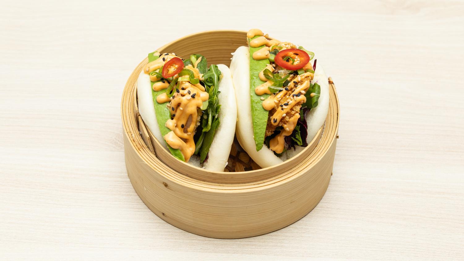 Crispy Chicken Bao