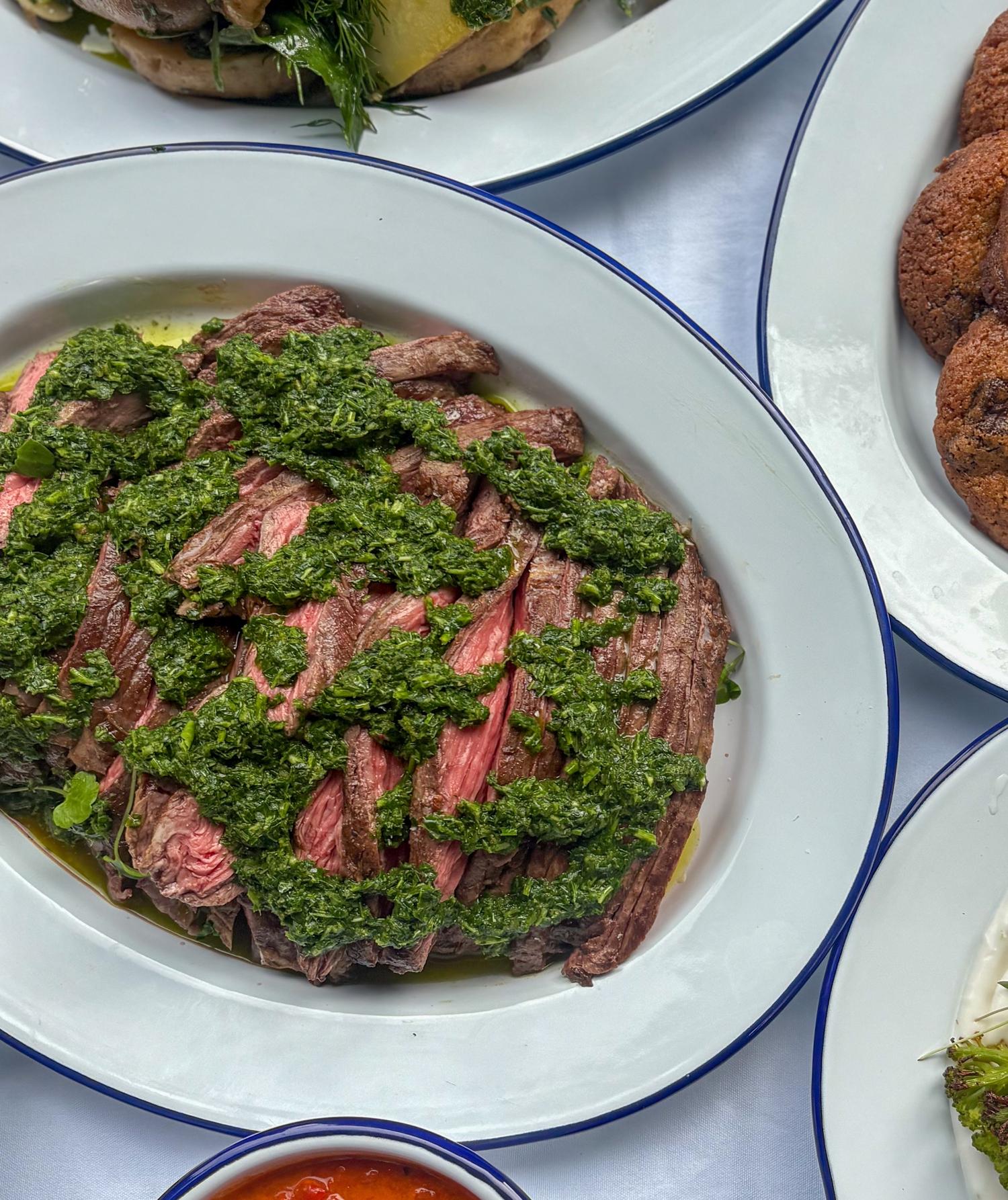 Seared Bavette and Salsa