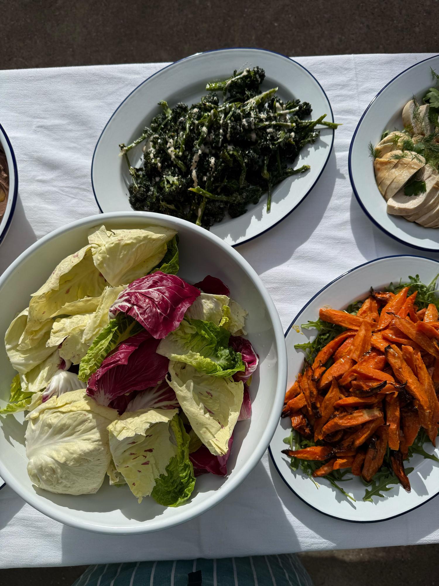 Shrub Leaf Salad